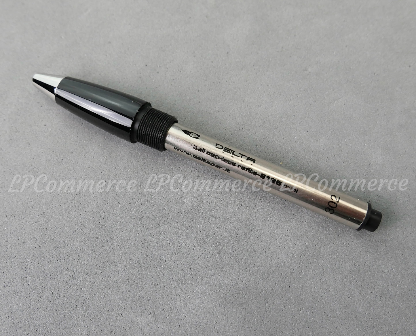 Penna sfera Delta Dolcevita Argento 925 Mini sfera Ballpoint pen NOS silver