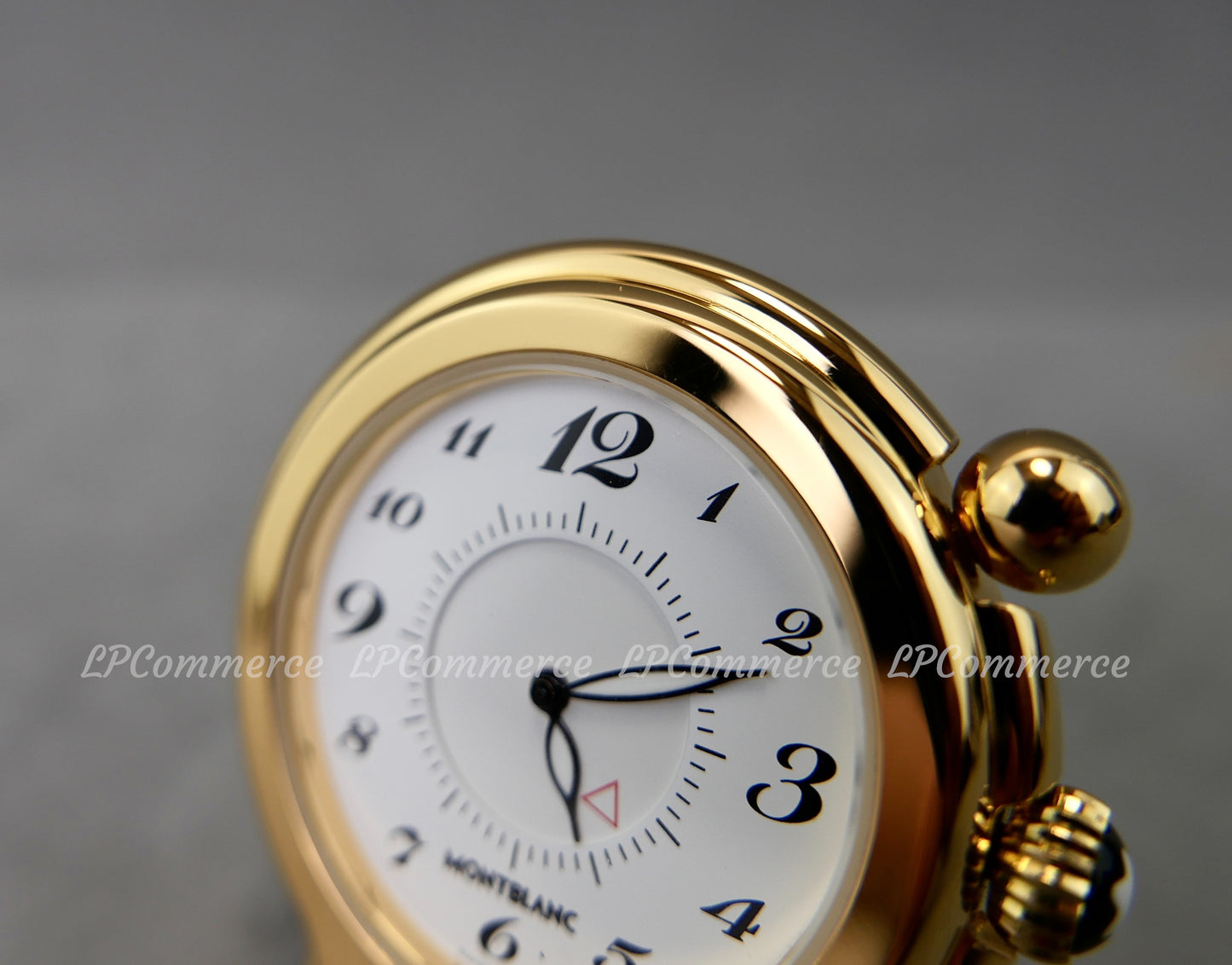Orologio sveglia Montblanc da tavolo scrivania wake up allarm clock metallo