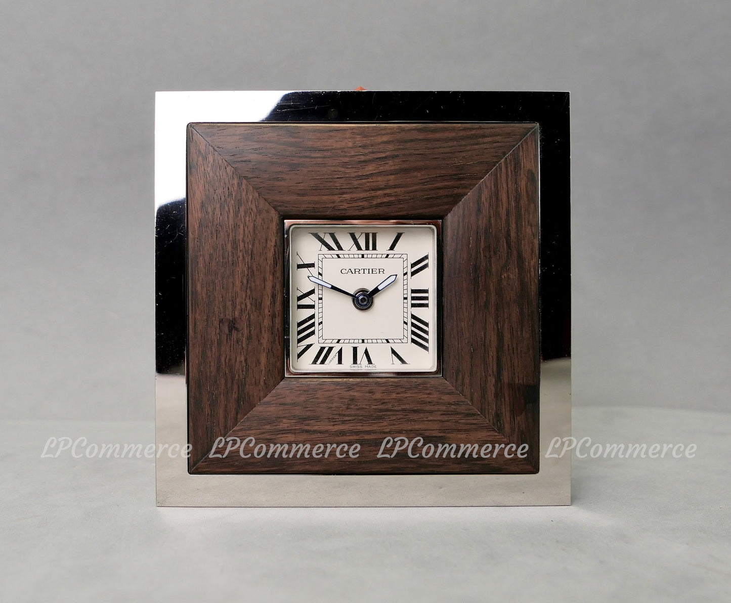 Orologio sveglia da tavolo Cartier Art Deco table clock alarm travel 2747
