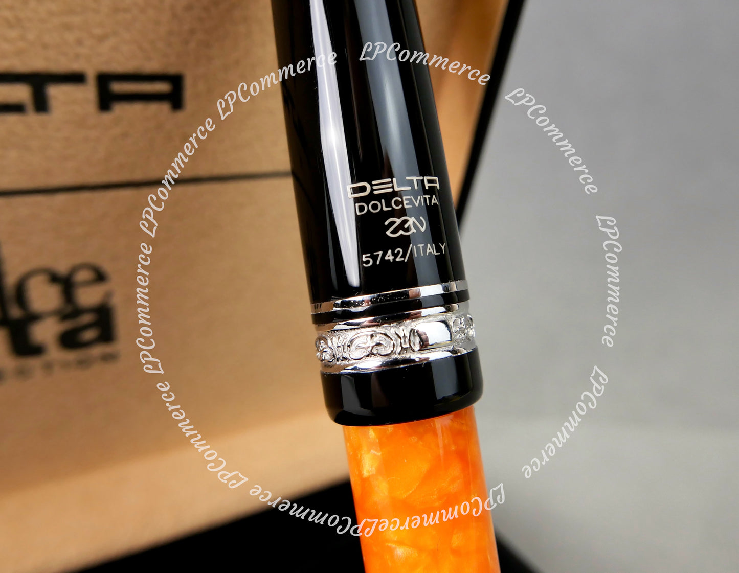 Penna sfera Delta Dolcevita Zen Medium sfera Ballpoint pen NOS silver