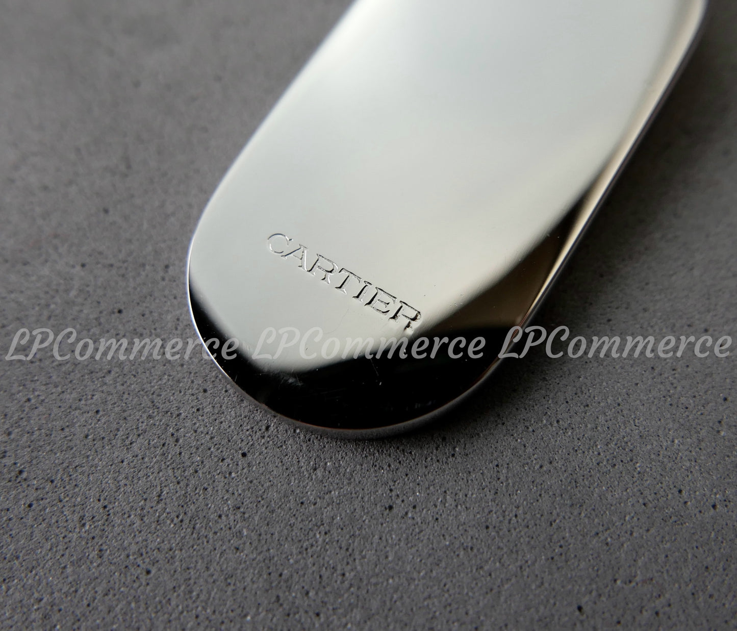 Portachiavi Cartier metallo NOS keyring key chain decorazione lettere box