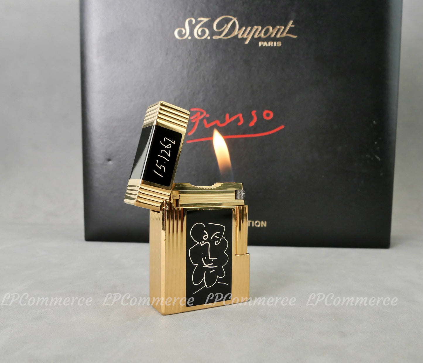 Accendino S.T. Dupont PICASSO Il Fauno Limited edition 1998 lighter lacca cinese