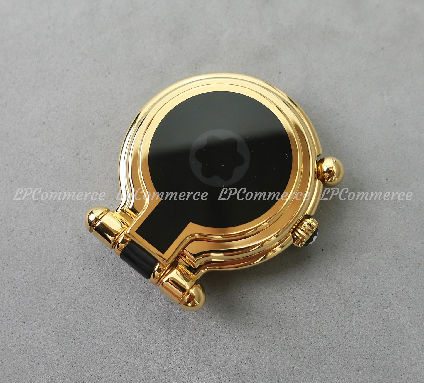Orologio sveglia Montblanc da tavolo scrivania wake up allarm clock metallo