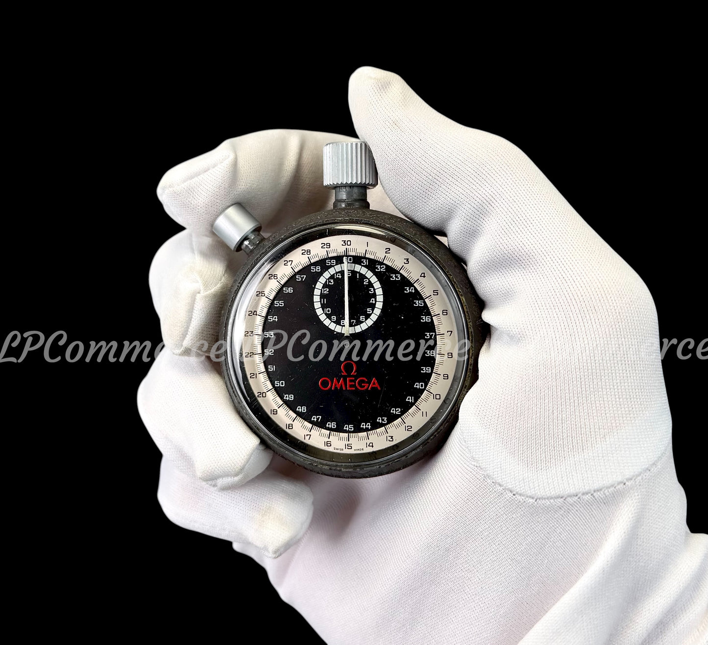 Cronometro da gara Omega carica manuale stopwatch vintage