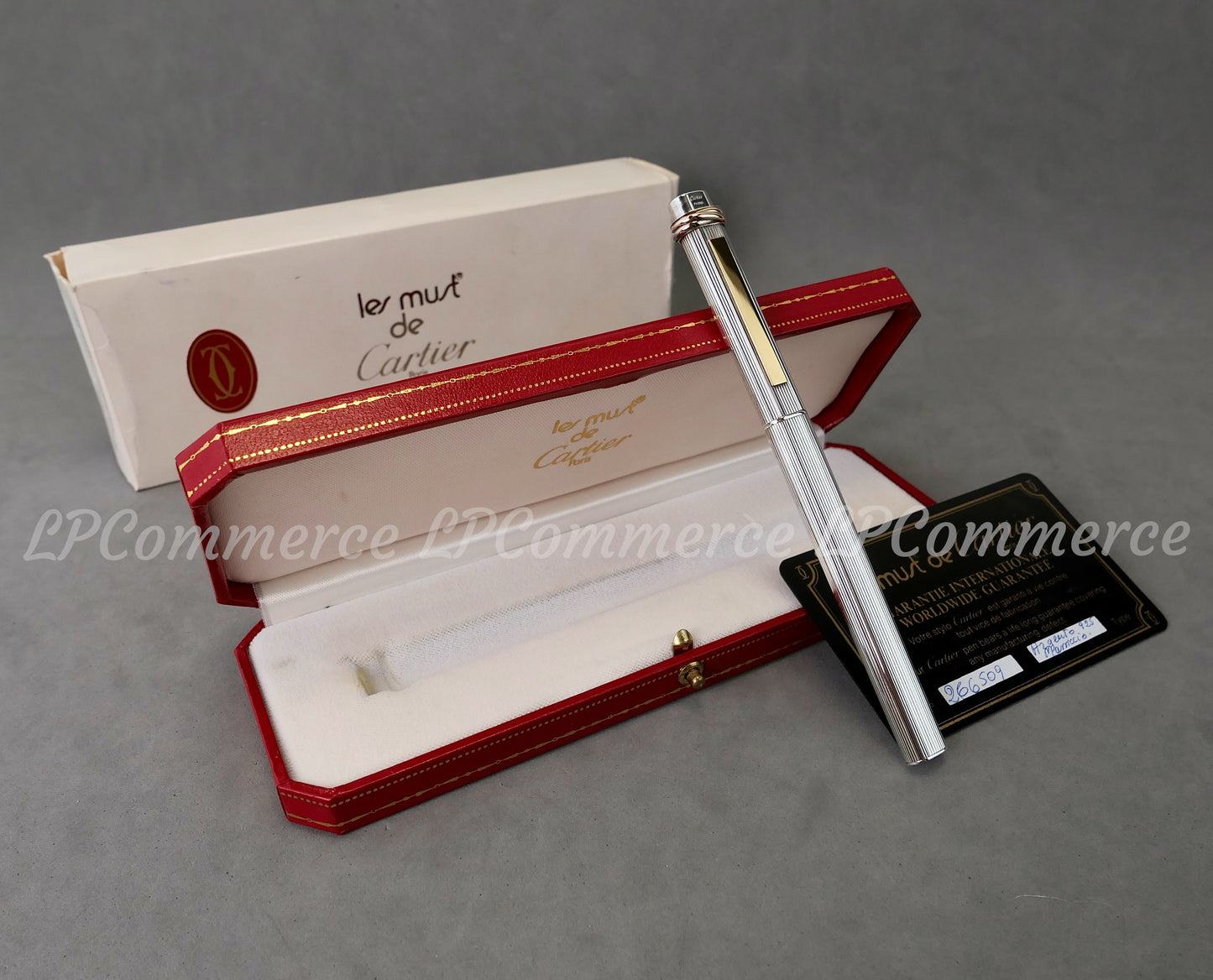Penna Cartier Santos Argento massiccio 925% NOS silver solid vendome pen