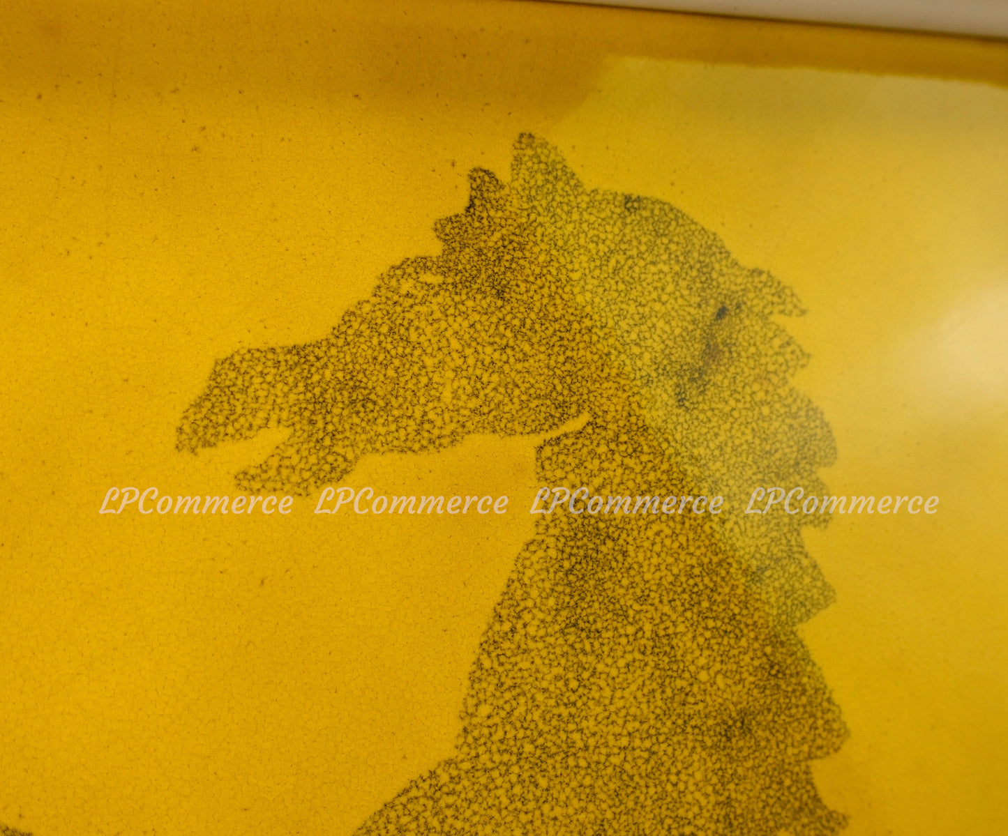 Piastrella Enzo Ferrari ceramica vintage 1983 tile mattonella