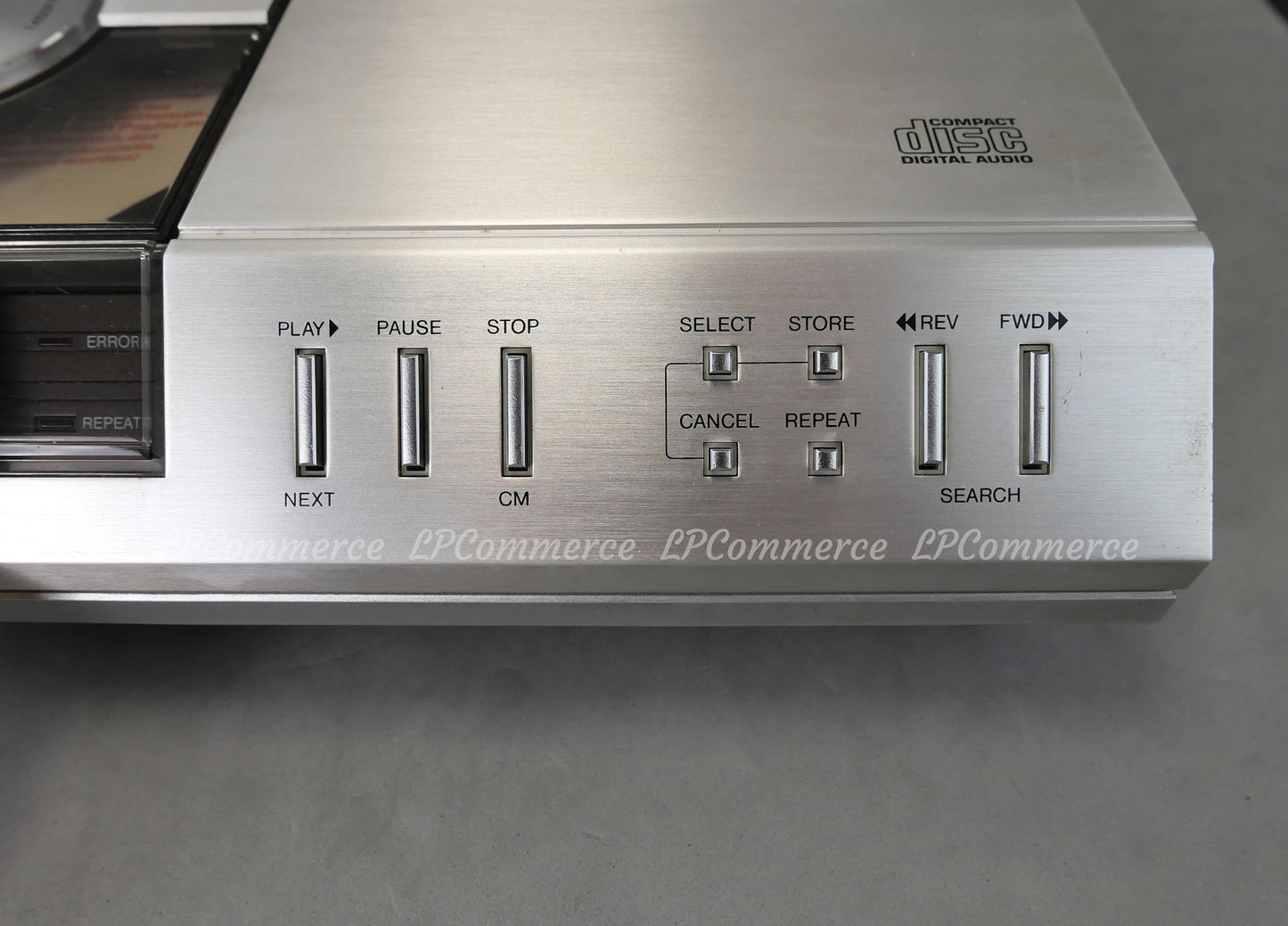 Compact Disc Philips CD100 full set funzionante box istruzioni lettore cd design