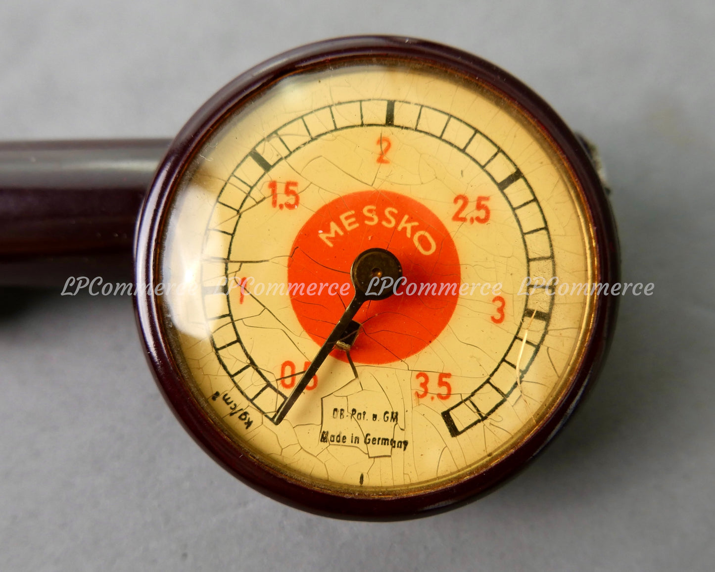 Manometro pressione gomme MESSKO Germany Porsche 356 tire pressure gauge
