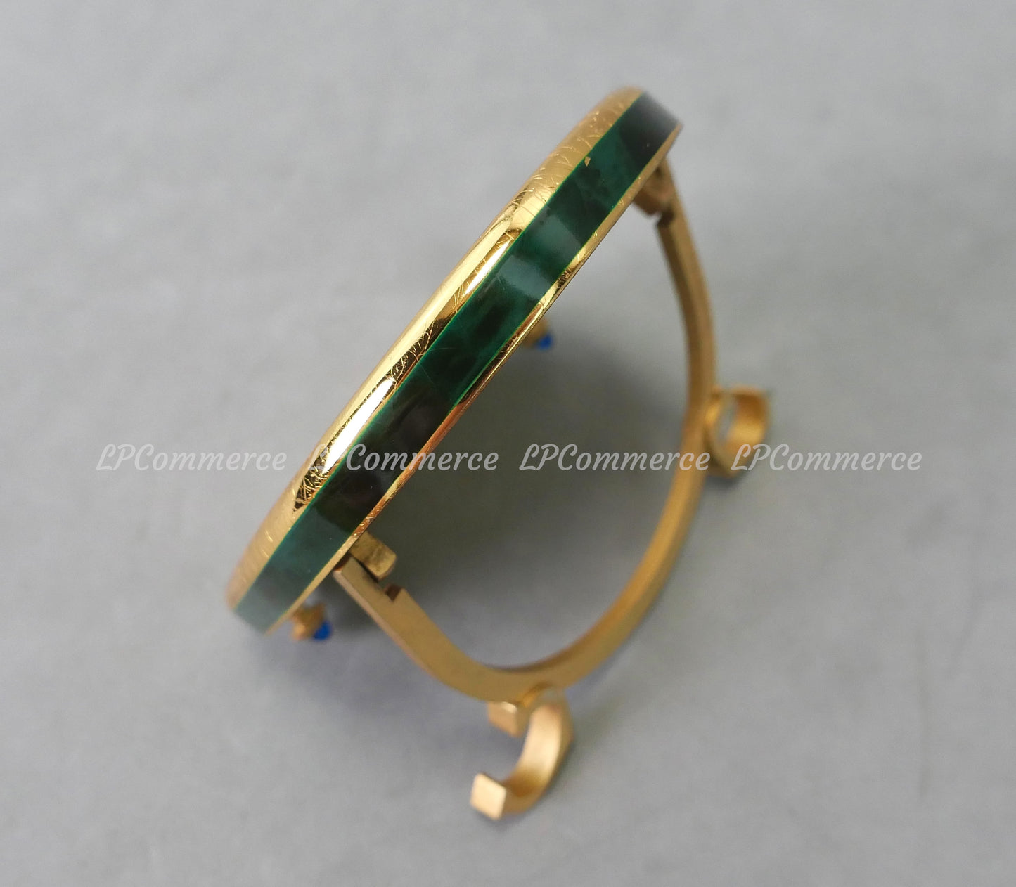 Portafoto Cartier malachite cornice foto photo frame