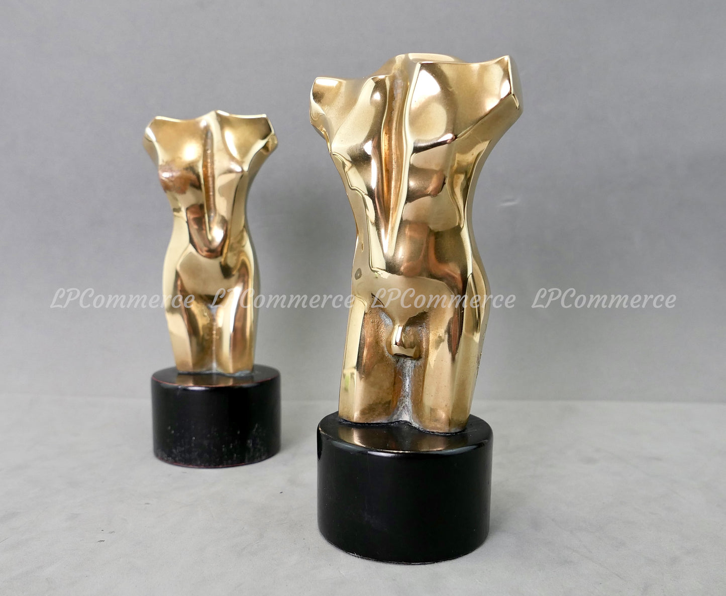 N. 2 Scultura Roberto Nanut 1000 esemplari Torso femminile e maschile bronzo