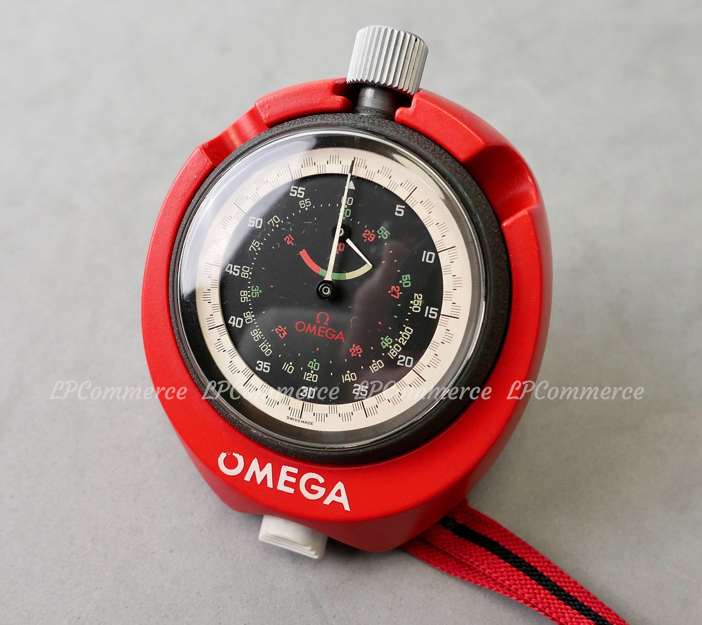 Cronometro da gara Omega carica manuale stopwatch clock