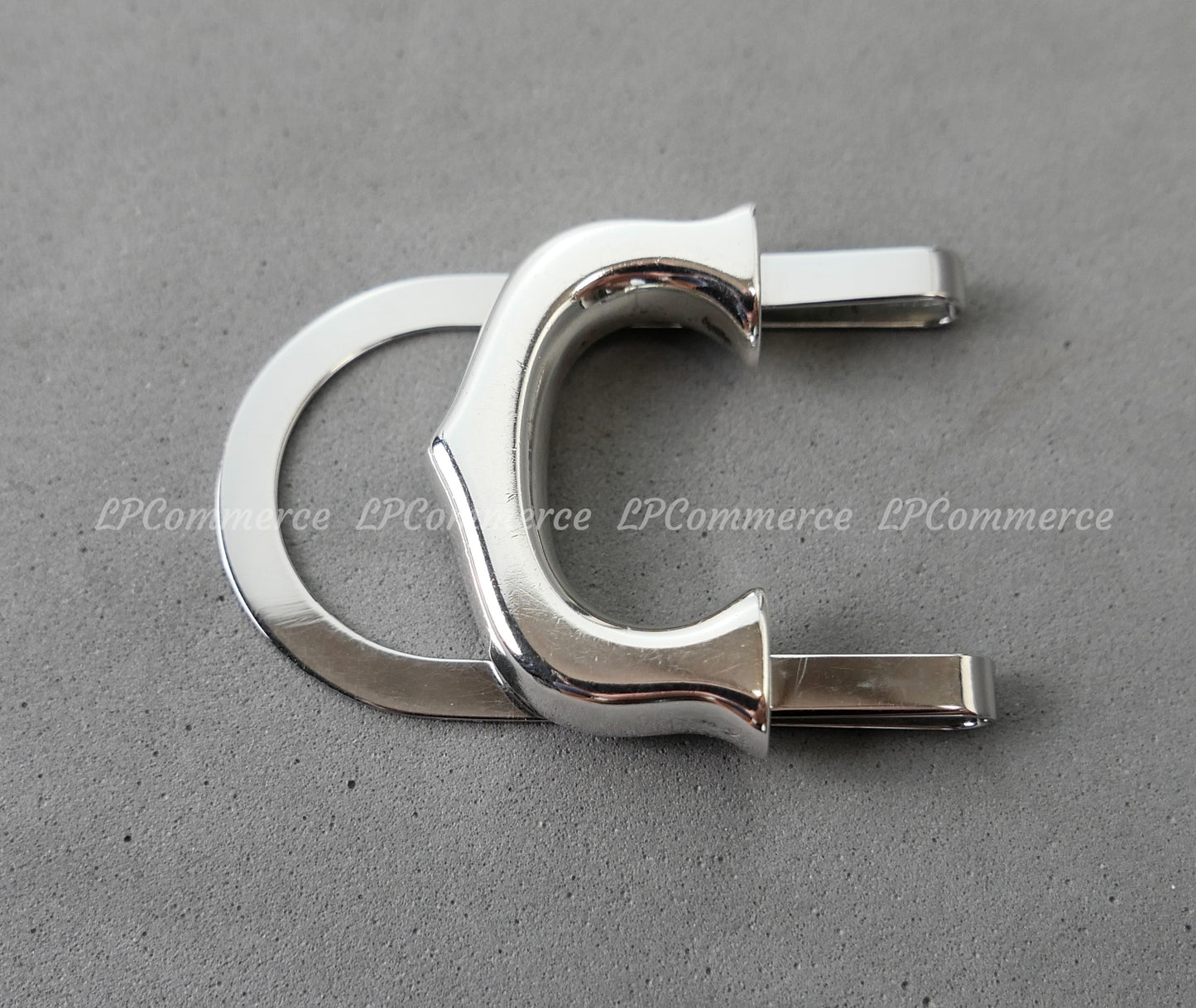 Fermasoldi Cartier Argento massiccio 925% silver solid 1990 design money clip