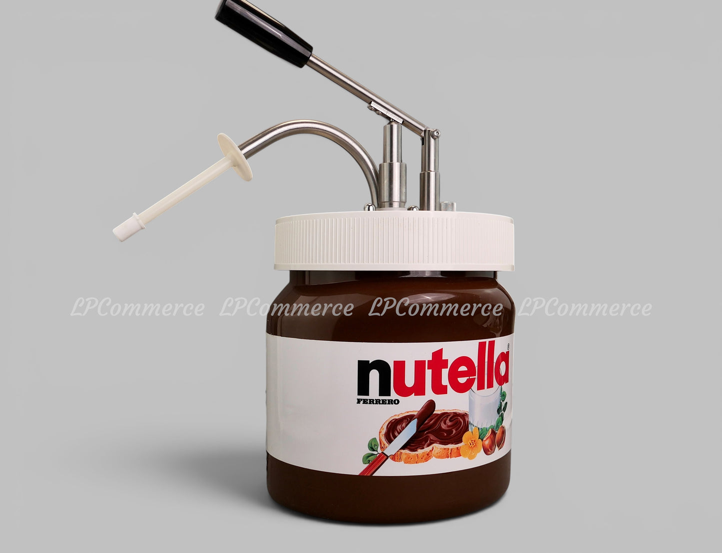 Dispenser Nutella erogatore 3kg termico dosatore barattolo scaldatore cioccolata