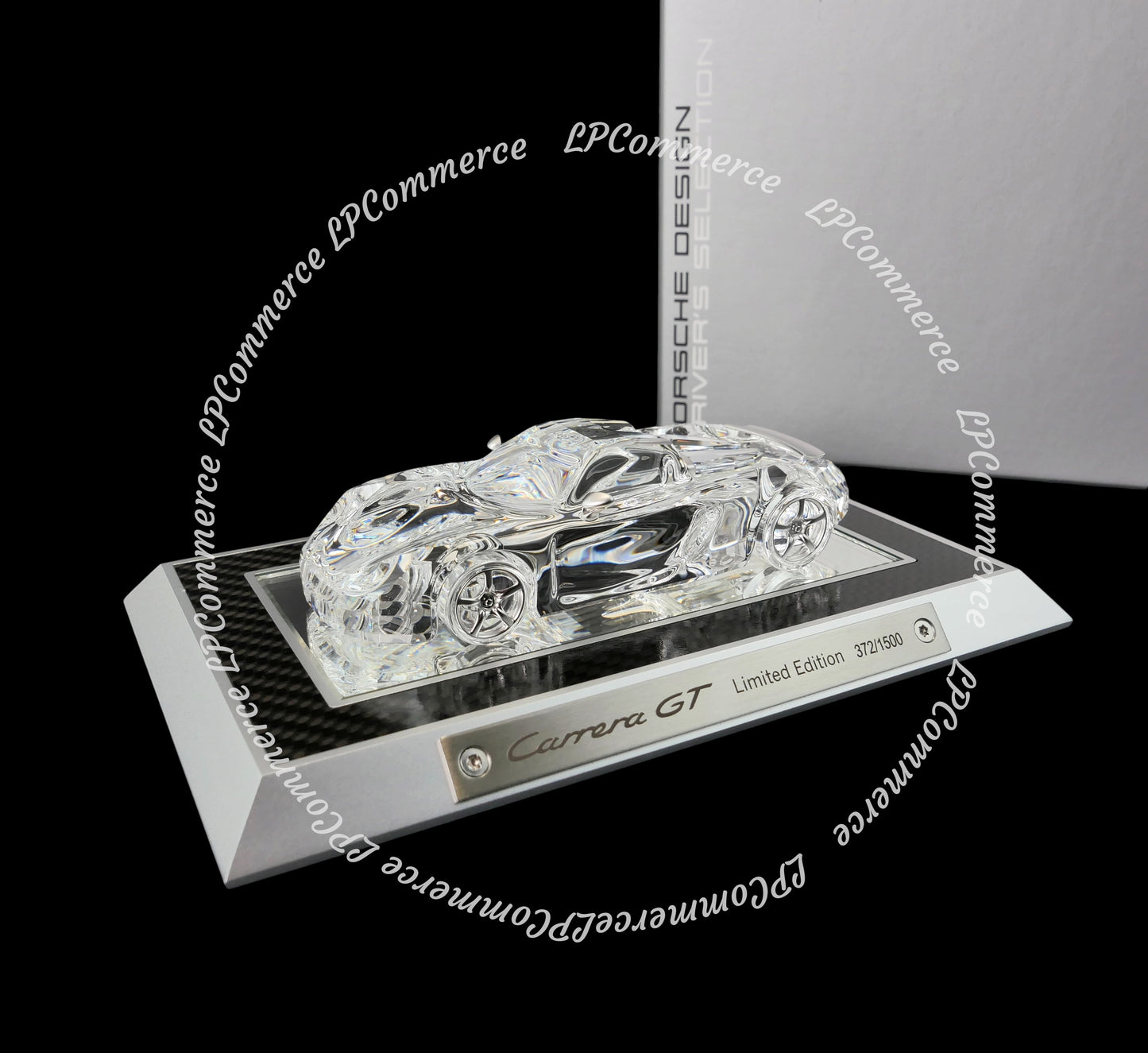 Porsche Carrera GT Swarovski 1:43 limited edition cristallo macchina modellino