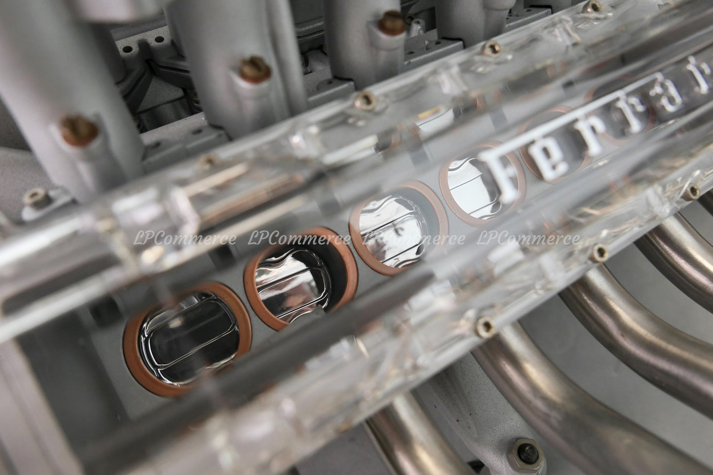 Motore Ferrari 12 cilindri DeAgostini scala 1:4 engine