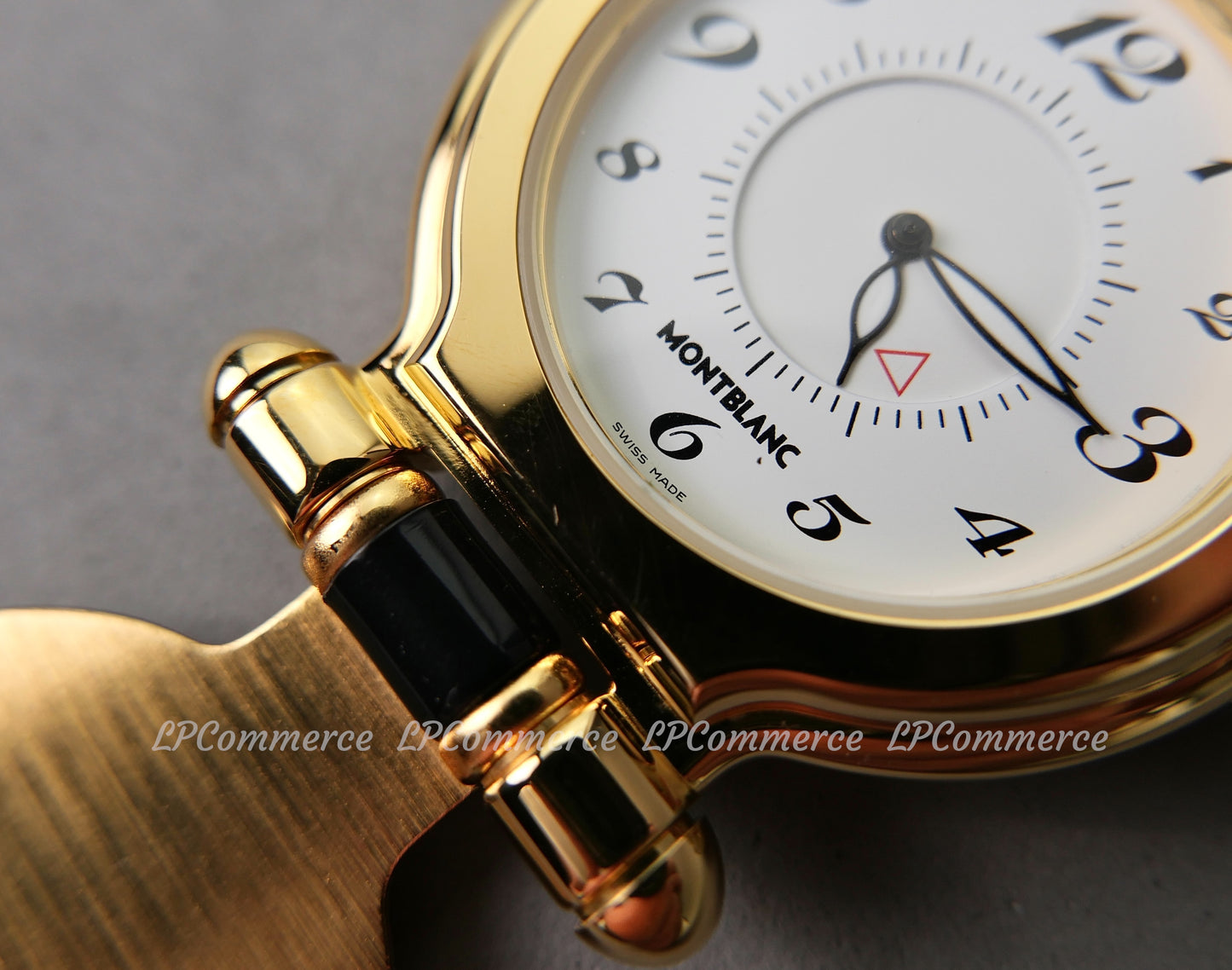 Orologio sveglia Montblanc da tavolo scrivania wake up allarm clock metallo