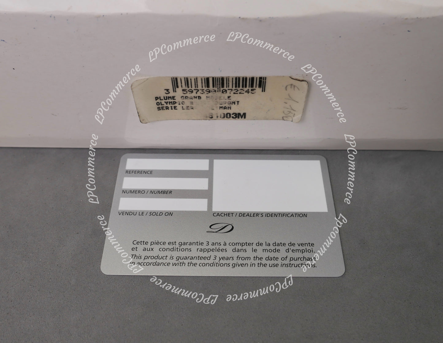 Penna stilografica S.T. Dupont Leroy Neiman Golf NOS gold 18K 750 fountain pen