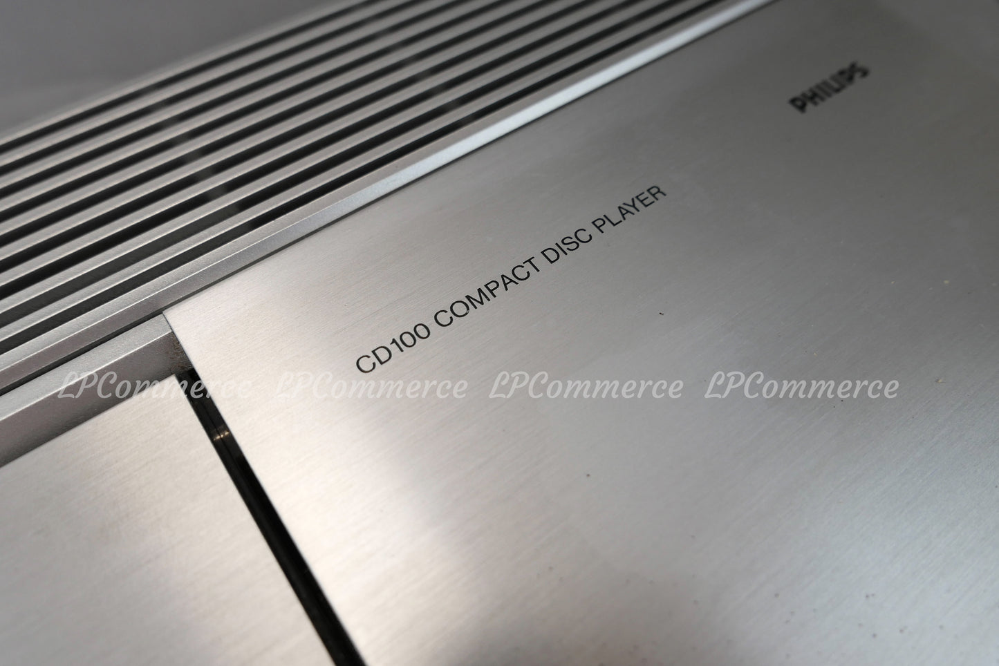 Compact Disc Philips CD100 full set funzionante box istruzioni lettore cd design