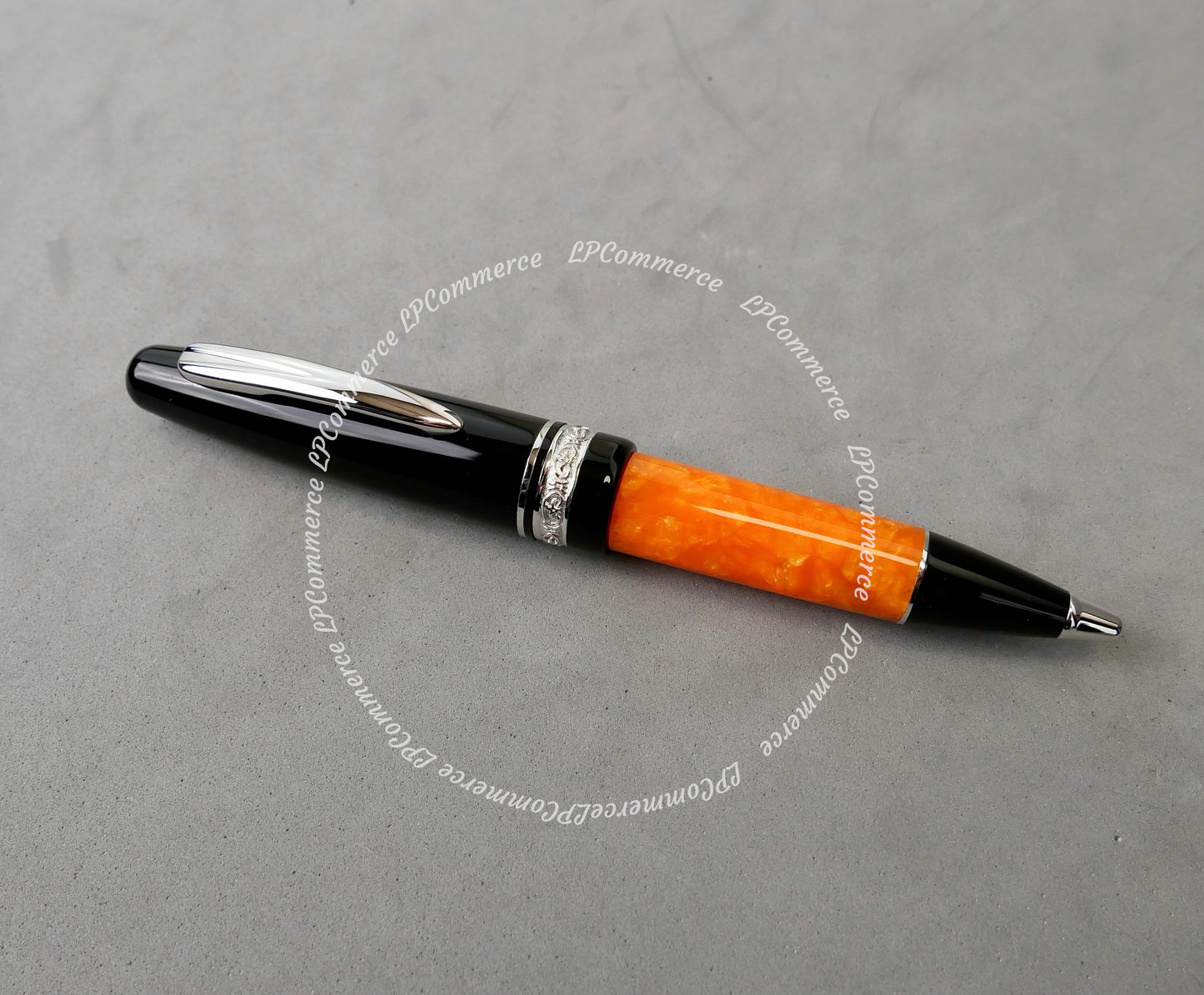 Penna sfera Delta Dolcevita Zen Medium sfera Ballpoint pen NOS silver