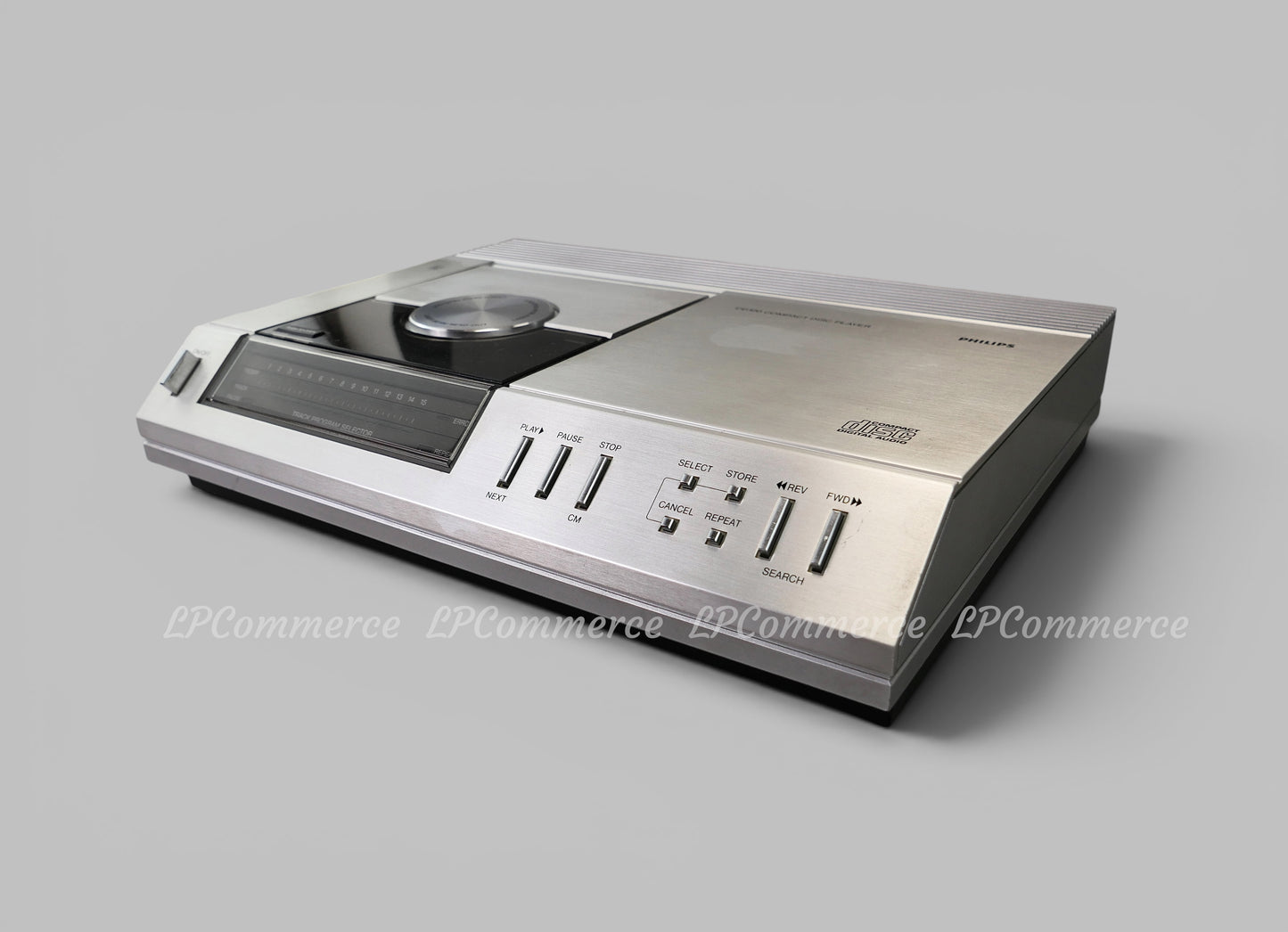 Compact Disc Philips CD100 full set funzionante box istruzioni lettore cd design