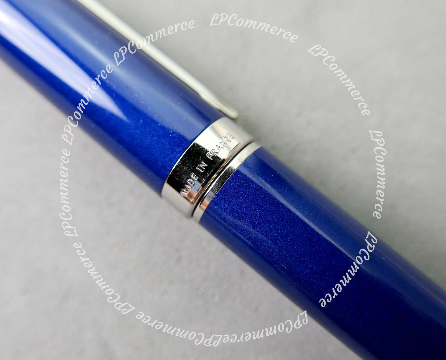 Penna sfera S.T. Dupont Fidelio Ballpoint box laque blu refill palladium