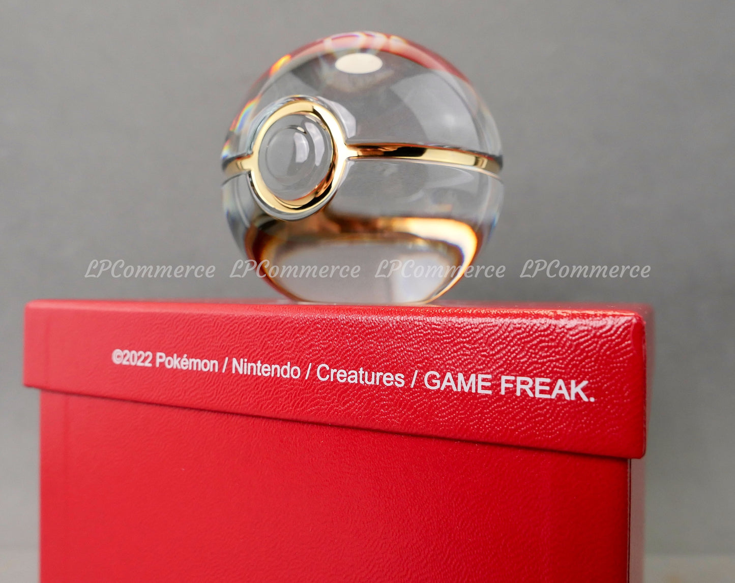 Cristallo Baccarat per Pokemon collezione 25 anni poké ball 2022 box Pikachu