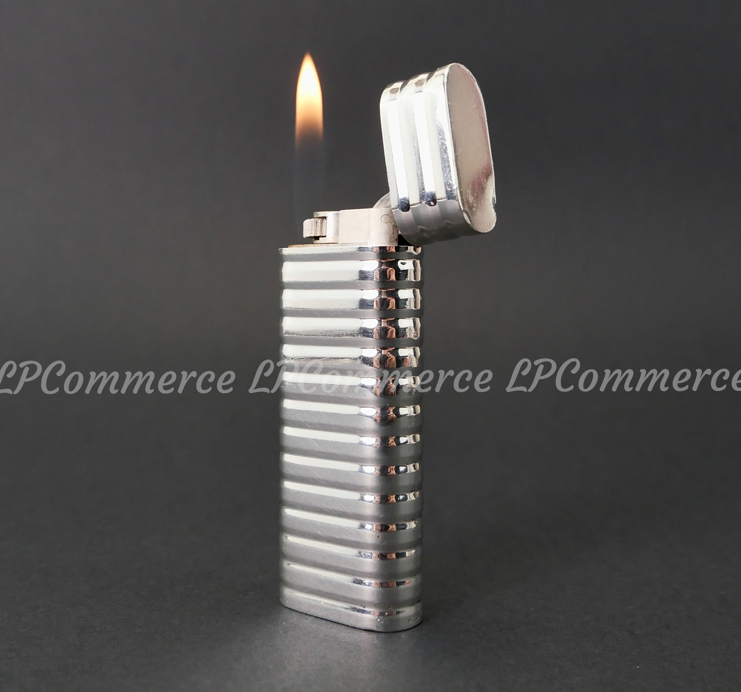 Accendino Cartier guscio Argento massiccio 925% vintage lighter box