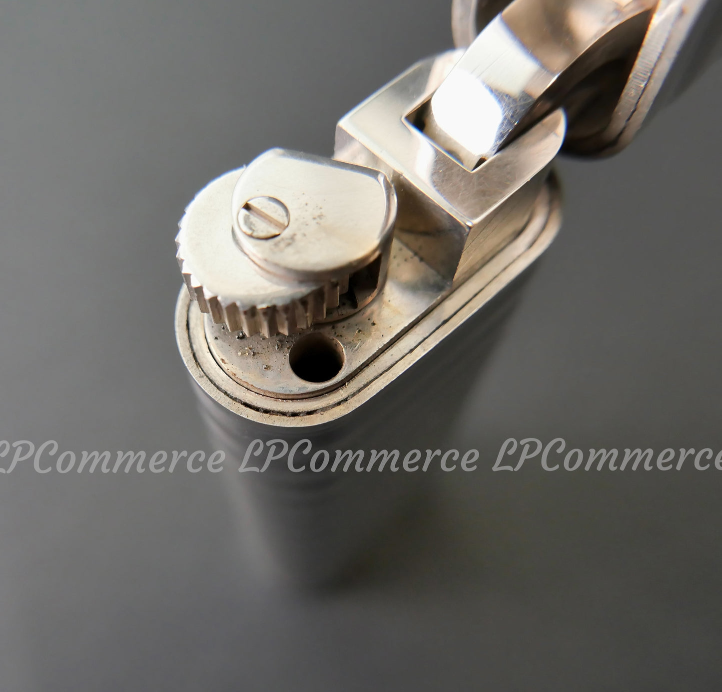 Accendino Cartier guscio Argento massiccio 925% vintage lighter box