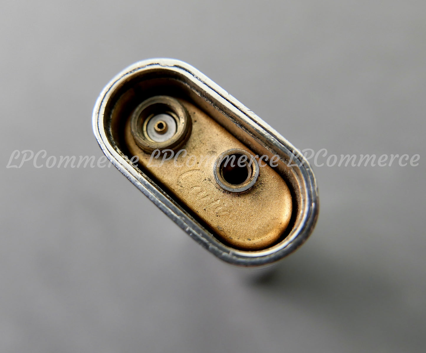 Accendino Cartier guscio Argento massiccio 925% vintage lighter box