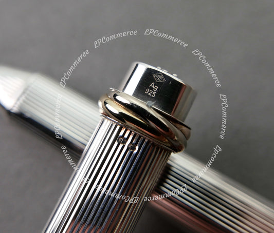 Penna Cartier Santos Argento massiccio 925% NOS silver solid vendome pen