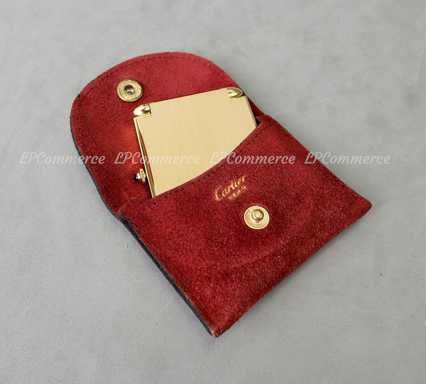 Orologio sveglia Cartier Santos da tavolo funzionante scatola desk clock Watch