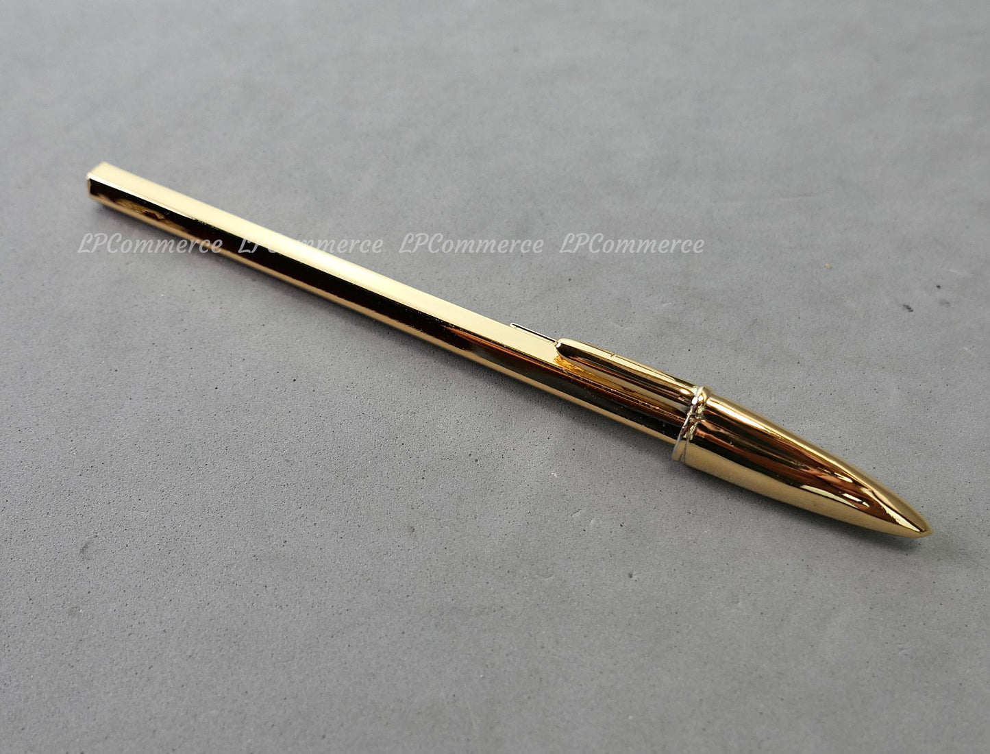 Penna Bic Argento Massiccio 925% GOLD Ballpoint silver solid box vintage design