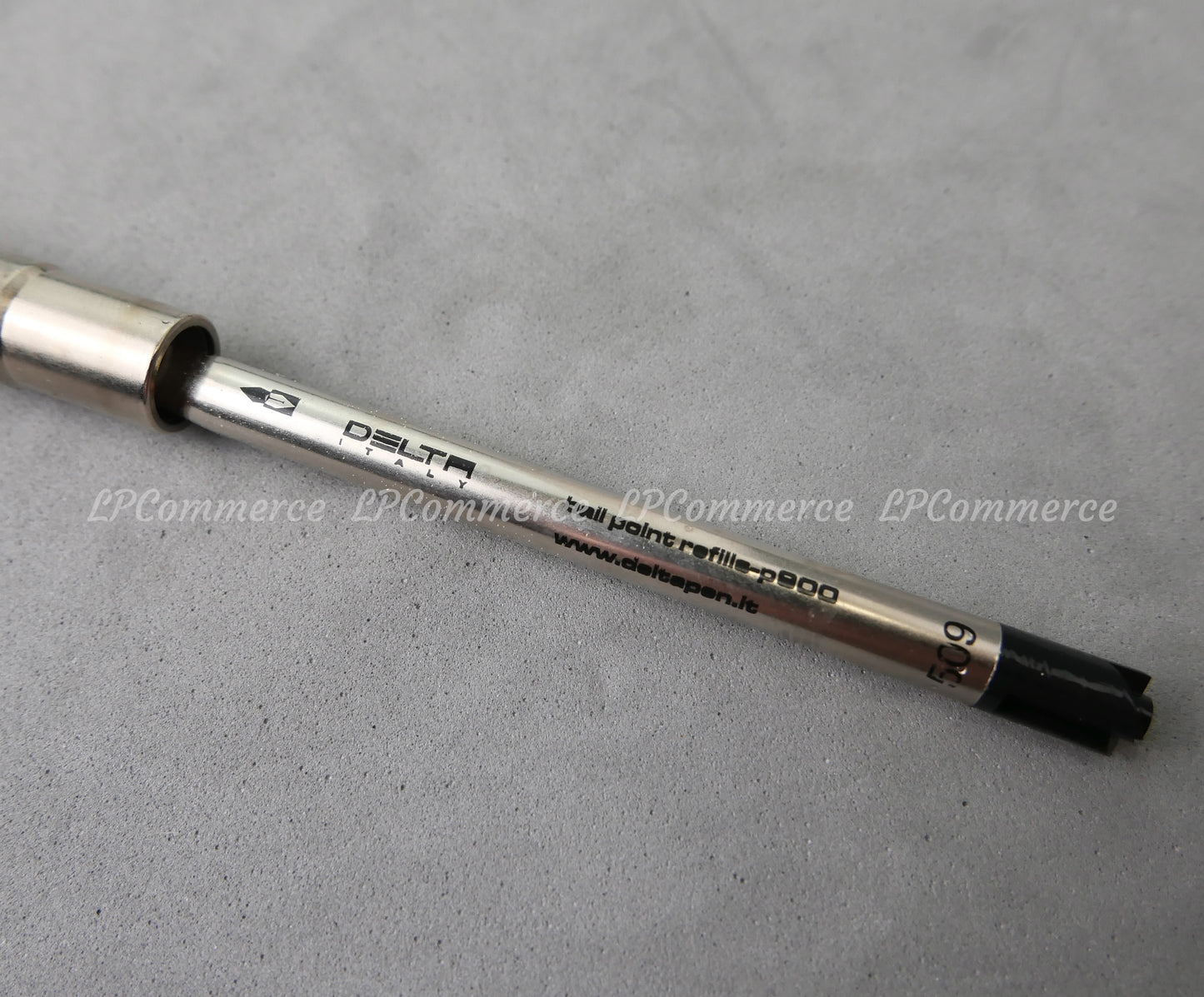 Penna sfera Delta Dolcevita Argento 925 Medium sfera Ballpoint pen NOS silver