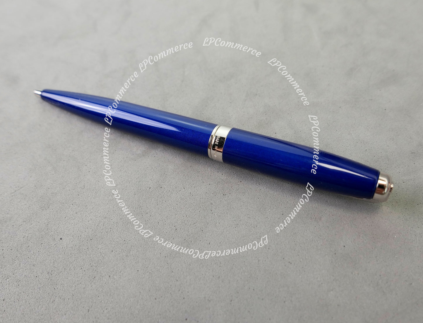 Penna sfera S.T. Dupont Fidelio Ballpoint box laque blu refill palladium