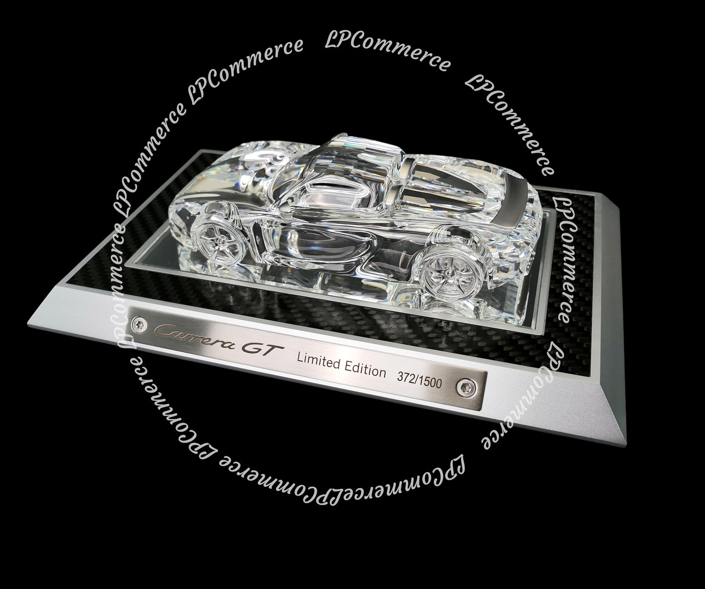 Porsche Carrera GT Swarovski 1:43 limited edition cristallo macchina modellino