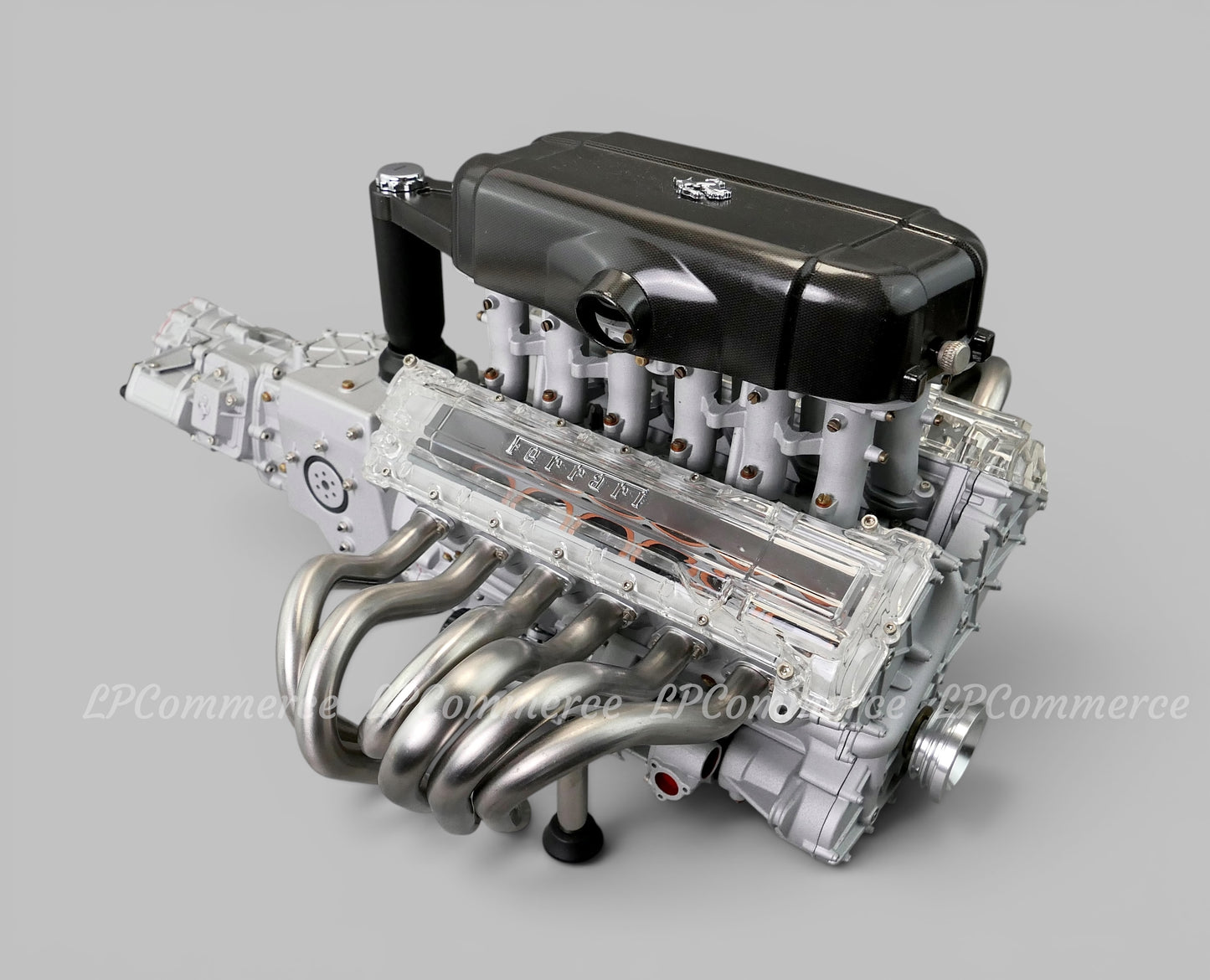 Motore Ferrari 12 cilindri DeAgostini scala 1:4 engine