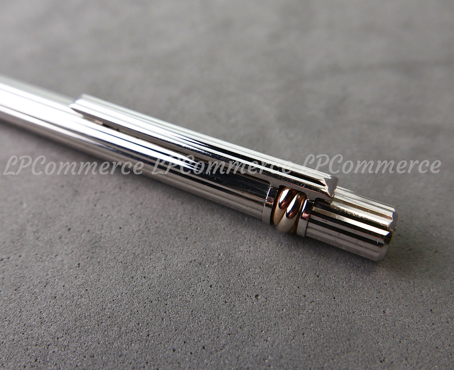 Penna a sfera Cartier Trinity Santos pen Ballpoint vintage box