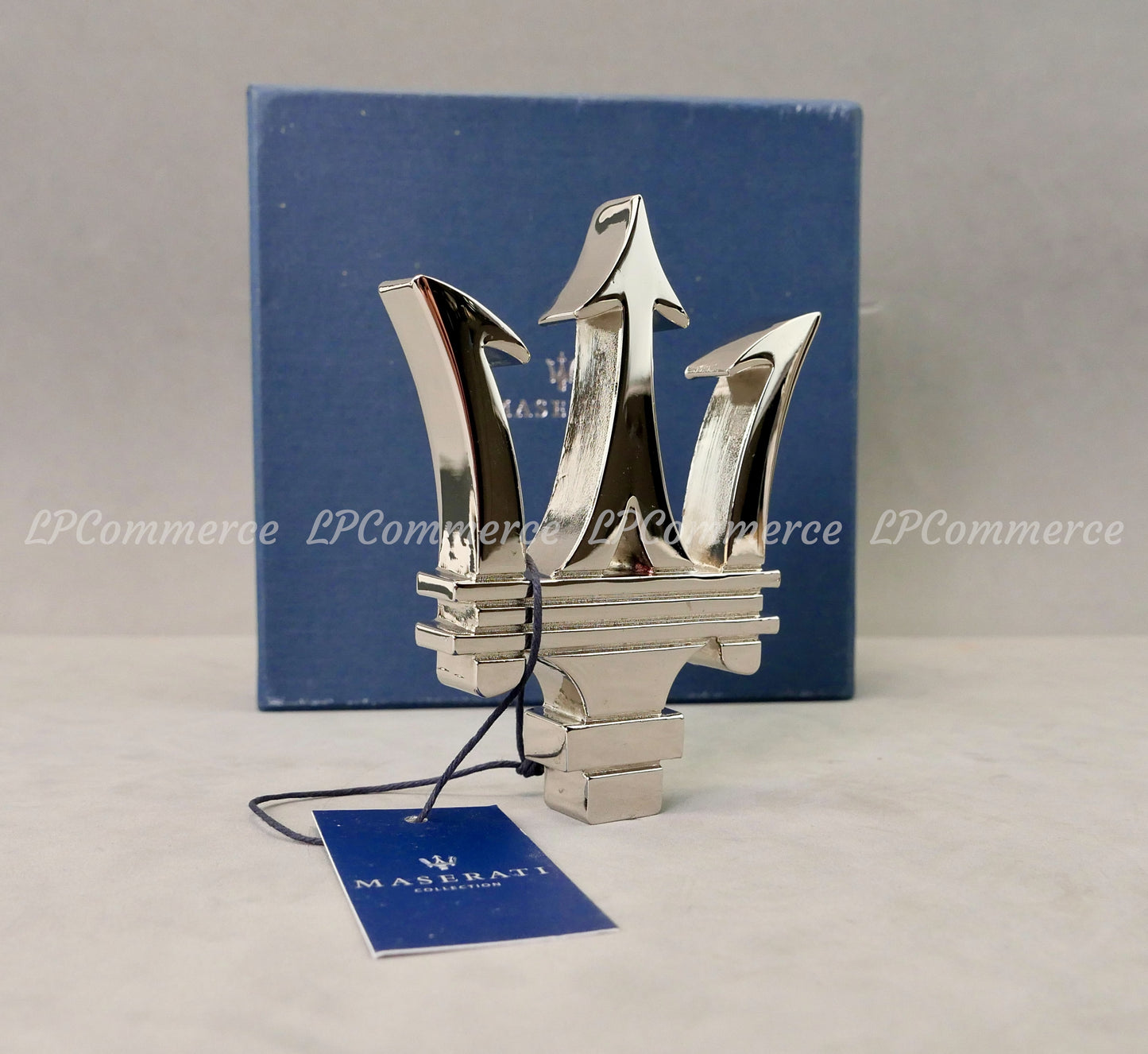 Fermacarte Maserati Tridente big size metallo ghibli office paperweight