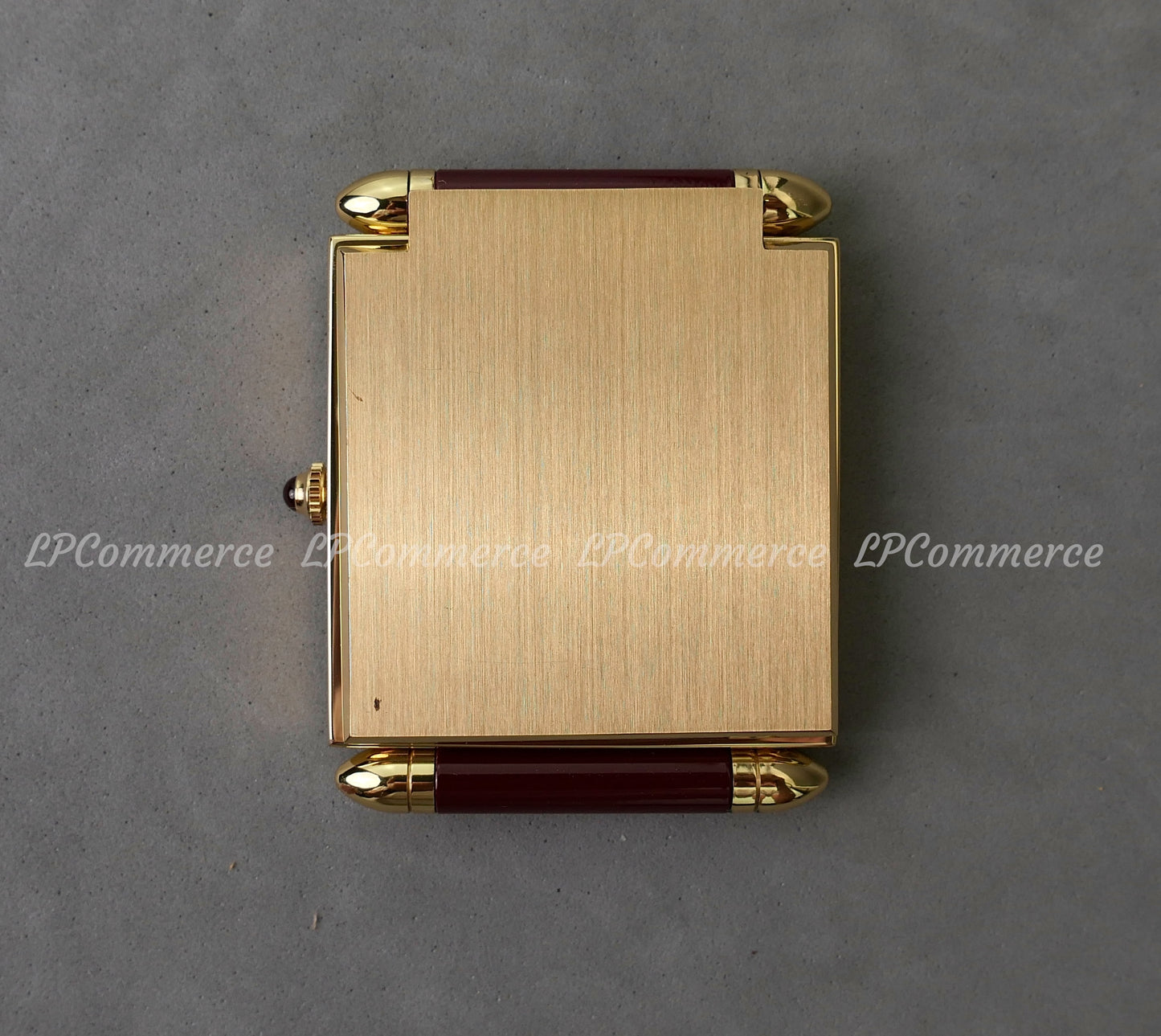 Orologio sveglia Cartier Santos da tavolo funzionante scatola desk clock Watch
