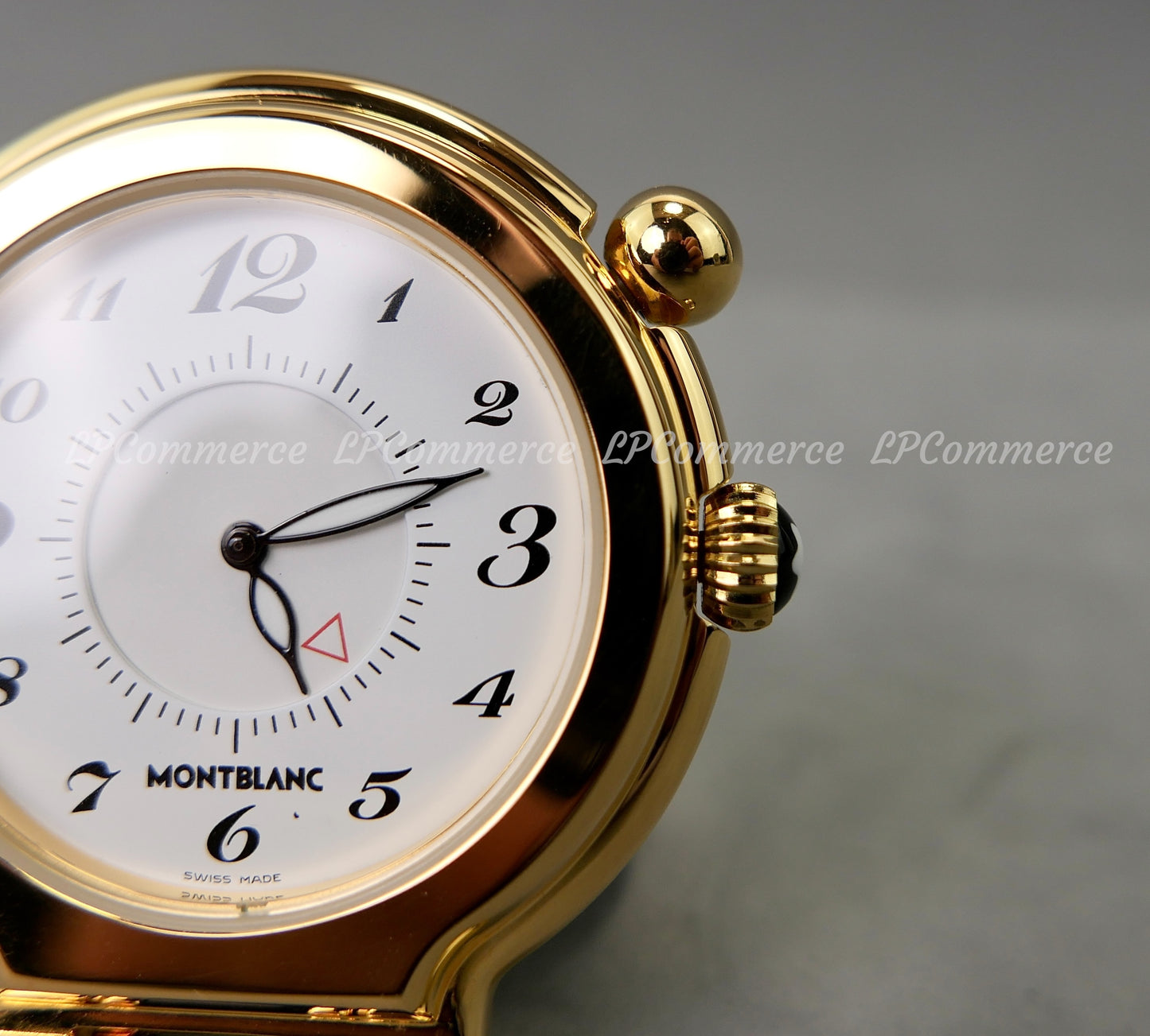 Orologio sveglia Montblanc da tavolo scrivania wake up allarm clock metallo