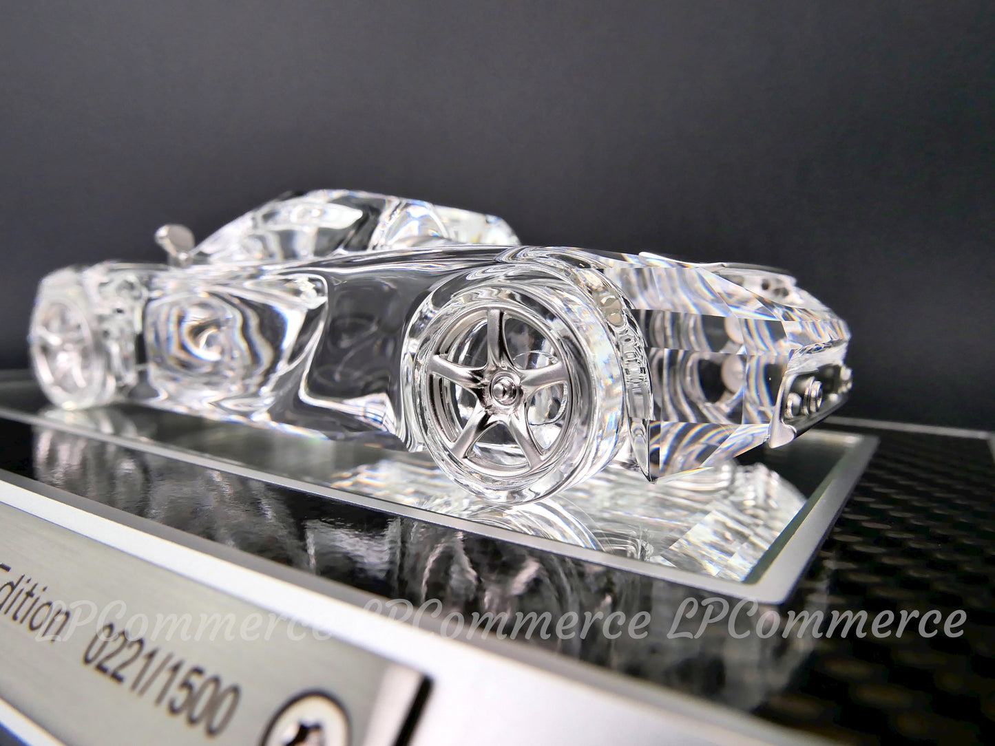 Porsche Carrera GT Swarovski 1:43 limited edition cristallo macchina modellino