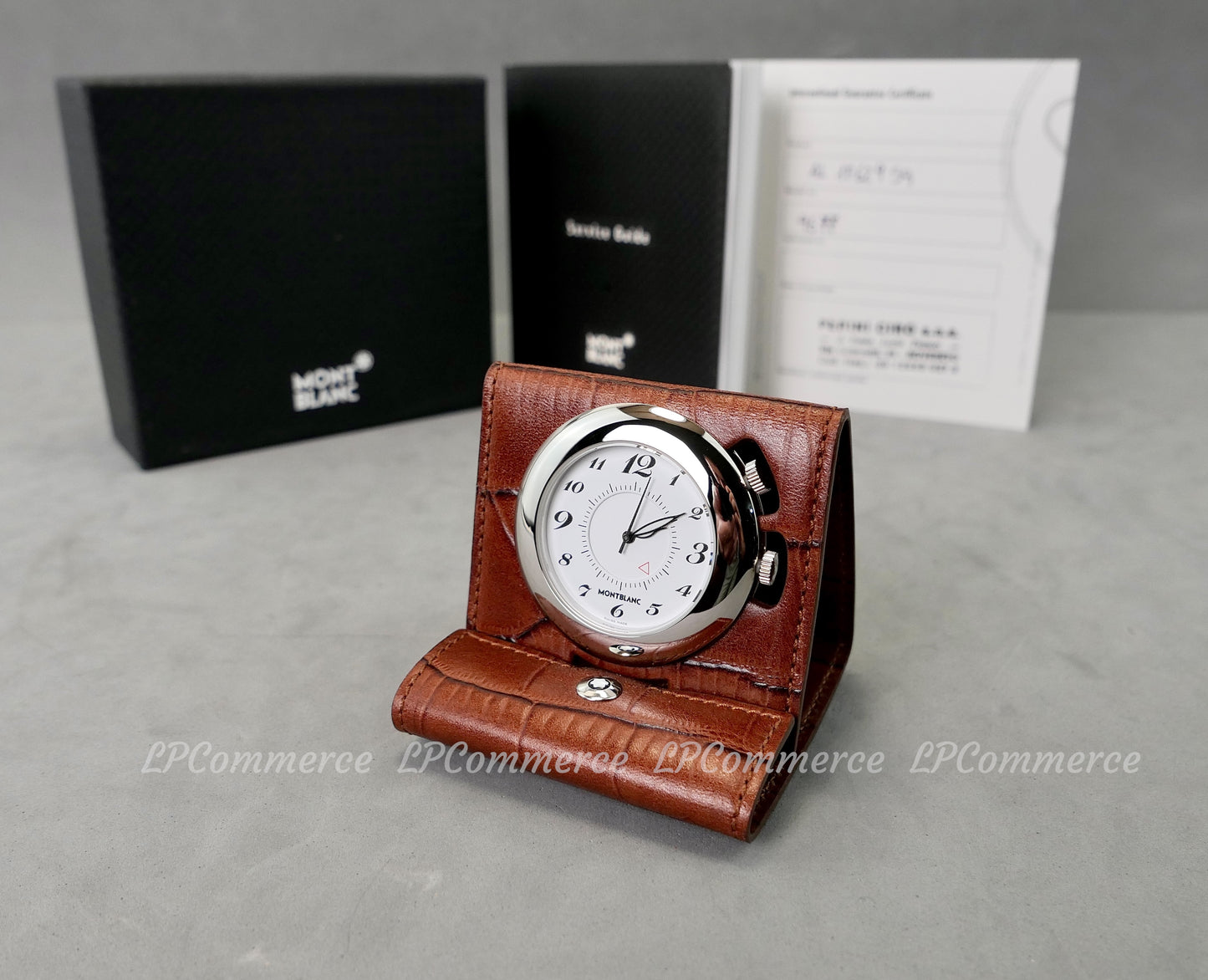 Orologio sveglia Montblanc travel clock alarm watch