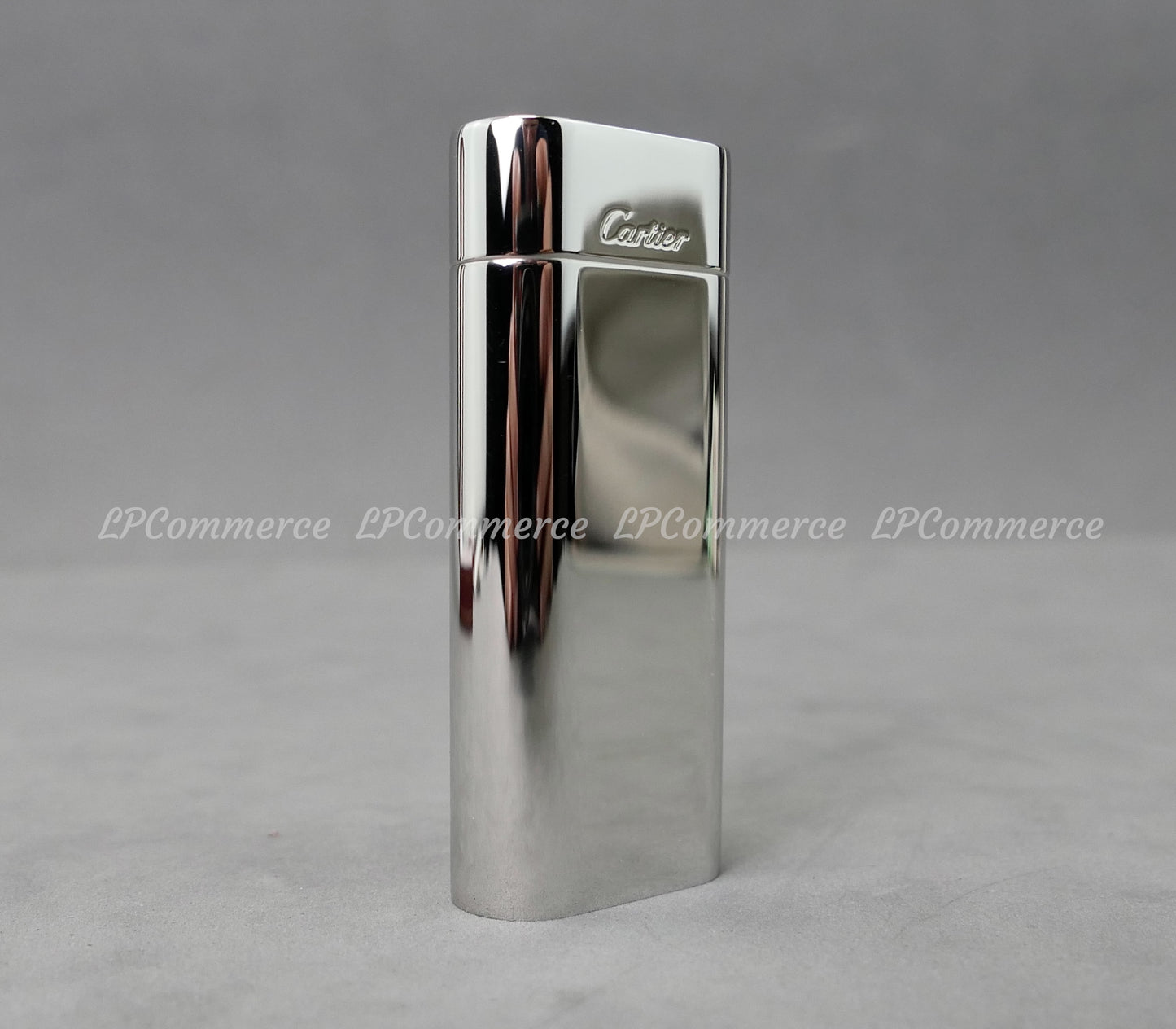 Accendino Cartier lighter cromato cigarette box
