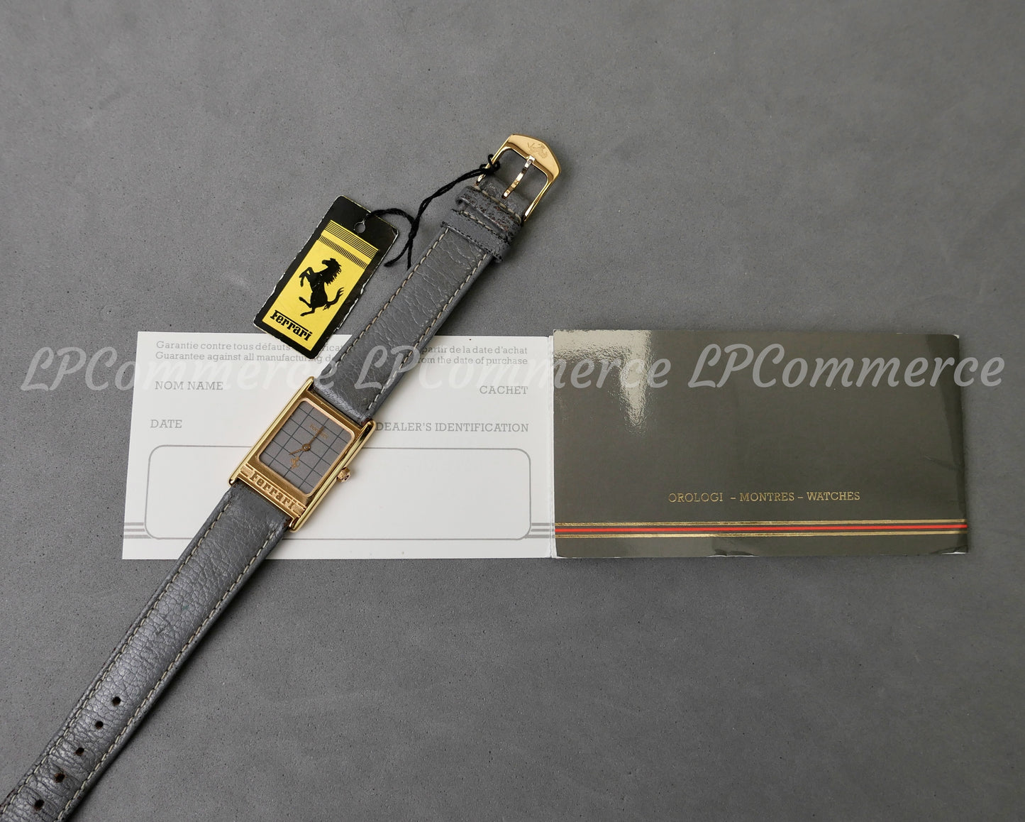 Orologio Ferrari Formula F40 vintage anni 90 watch box montre