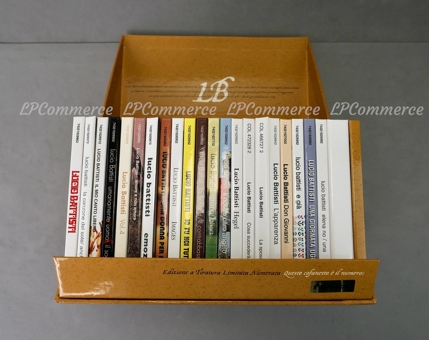 Cofanetto 21 CD Lucio Battisti serie limitata BMG Ricordi 1998 LB collezione