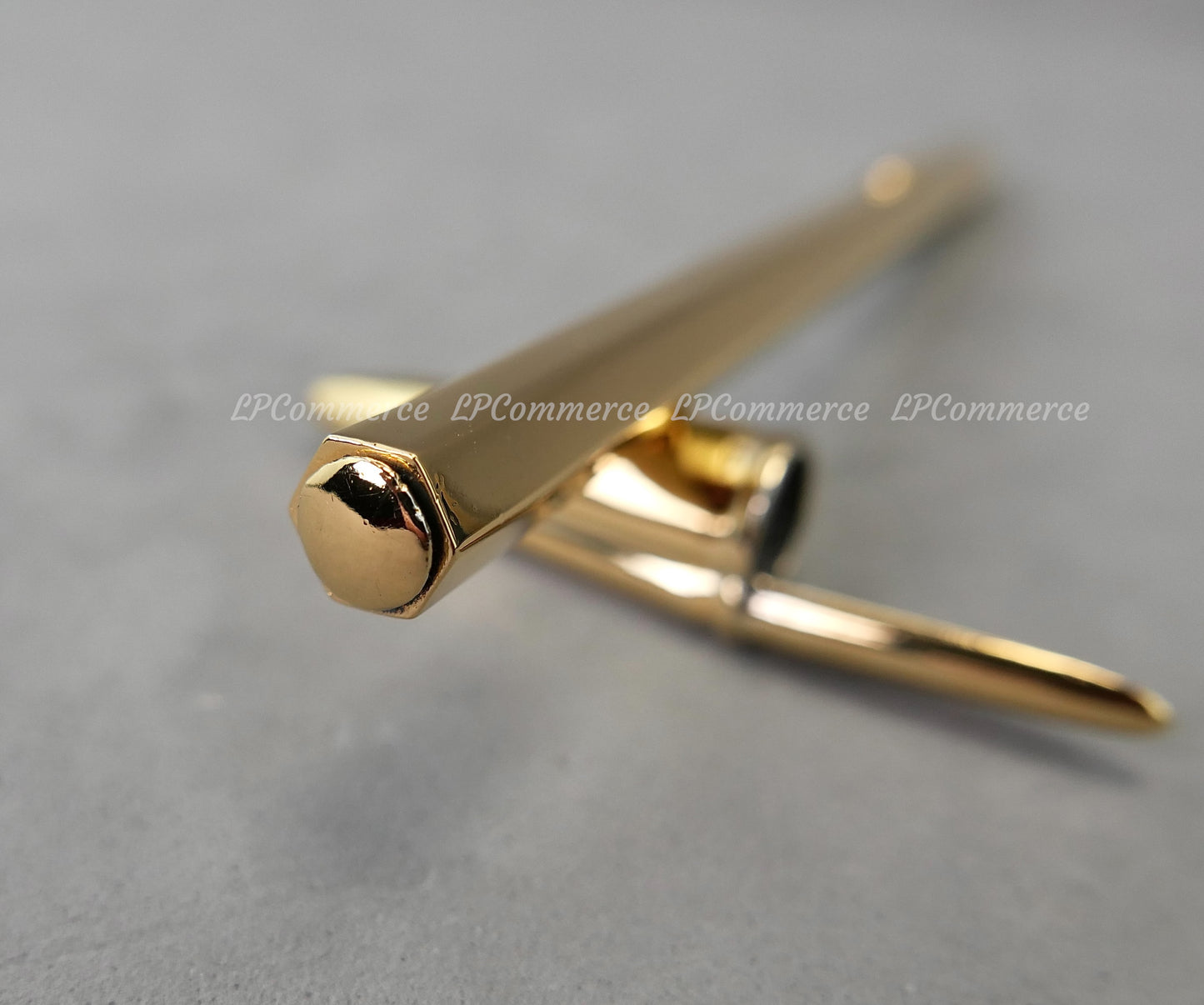 Penna Bic Argento Massiccio 925% GOLD Ballpoint silver solid box vintage design
