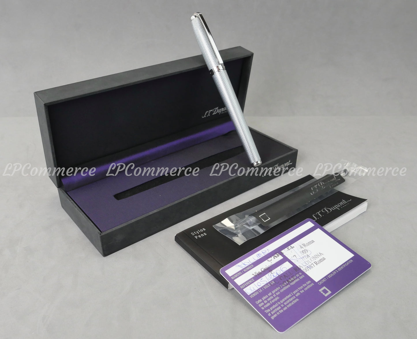 Penna S.T. Dupont Fidelio sfera NOS Ballpoint rollerball design vintage