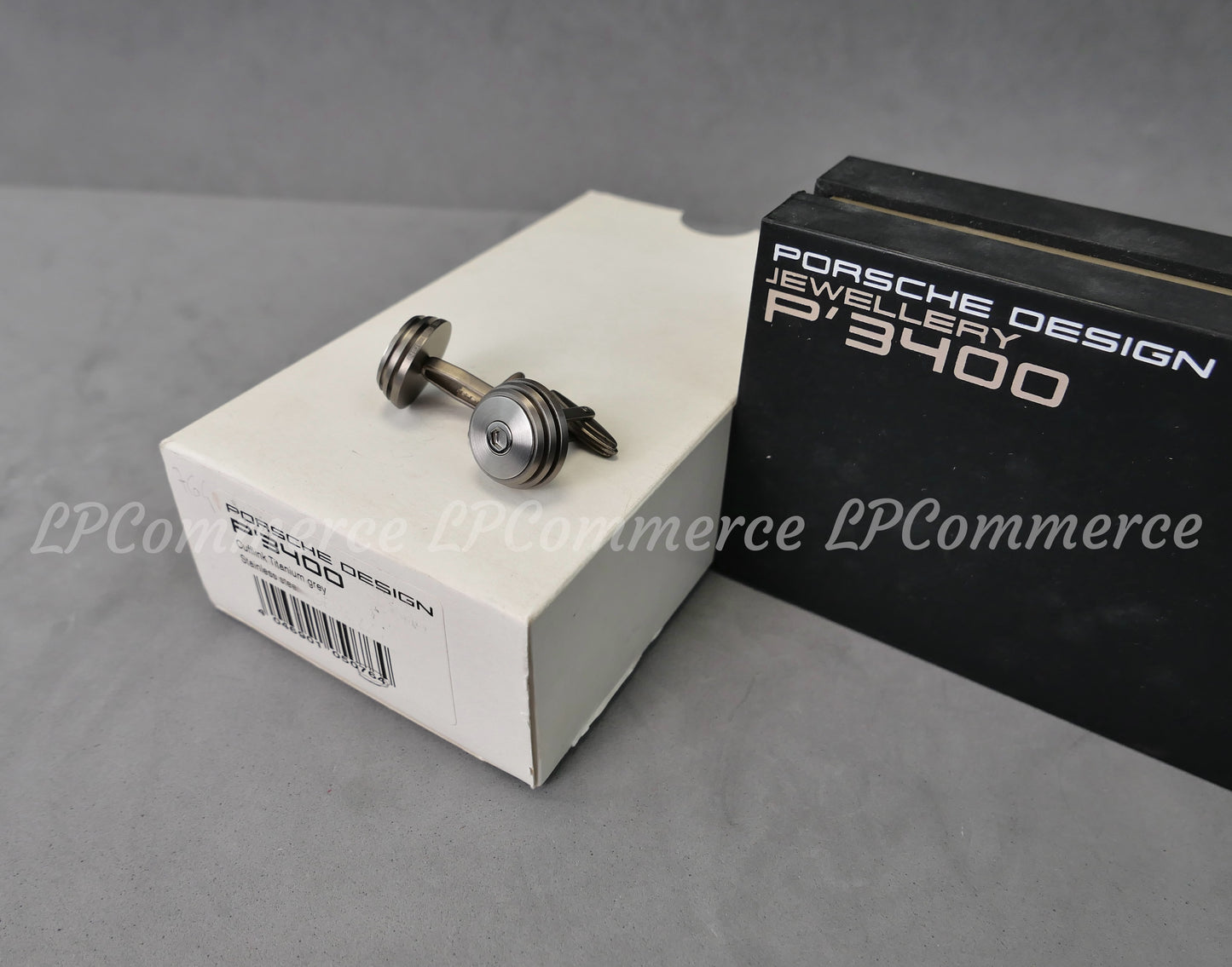 Gemelli Porsche Design P3400 NOS Jewellery Made in Germany Cufflink