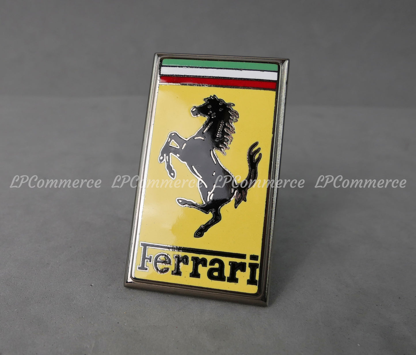 Stemma Ferrari Originale smaltato vintage emblema cofano mascotte cofano