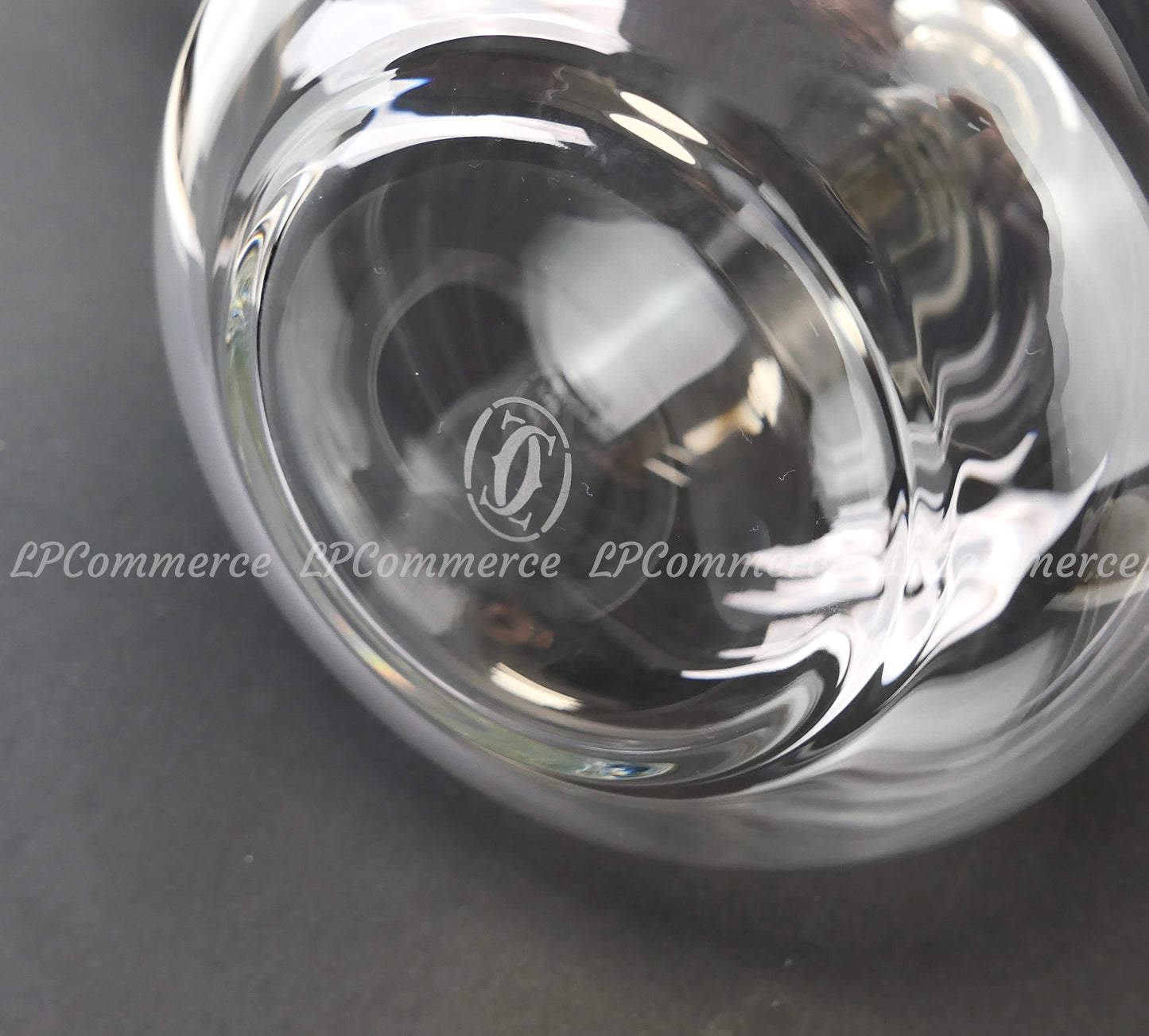 Decanter Cartier Trinity 1989 argento 925 vino wine vintage crystal box garanzia